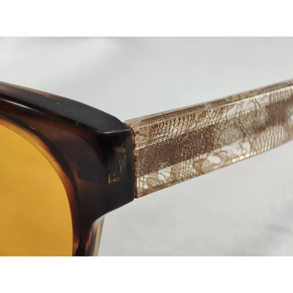 Vera Wang V406 SP Tortoise Lace Eyeglass Frames 52-18‎ 135 Bifocal Reader Lenses